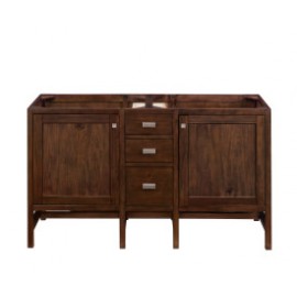 Addison Mid Century Acacia 60" Double (Vanity Only Pricing)